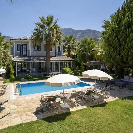 Palmiye Jakuzili Bahçeli Havuzlu - Ocekhomes Villa
