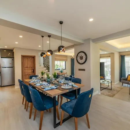 Villa Palmiye Jakuzili Bahçeli Havuzlu - Ocekhomes