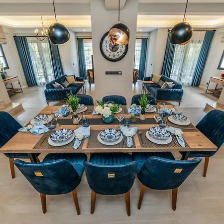 빌라 Palmiye Jakuzili Bahceli Havuzlu - Ocekhomes *