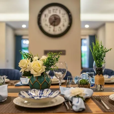 Palmiye Jakuzili Bahceli Havuzlu - Ocekhomes Villa