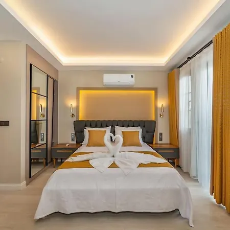 Palmiye Jakuzili Bahceli Havuzlu - Ocekhomes Villa *